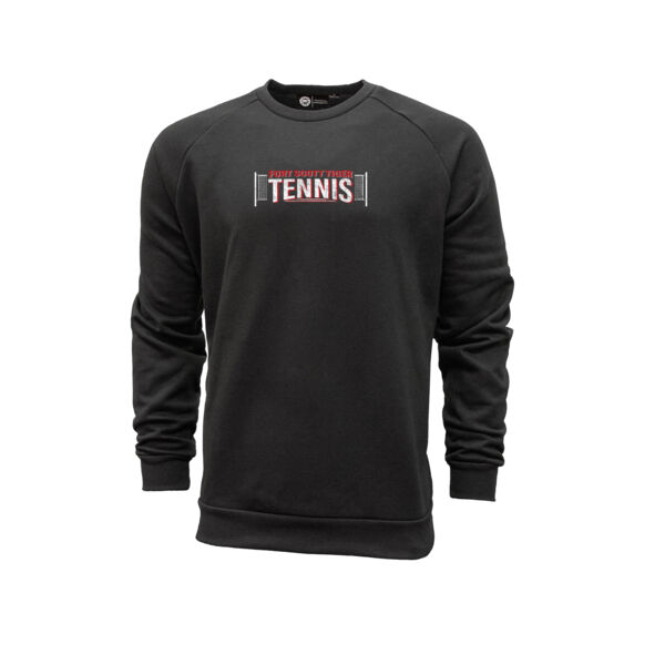 Unisex Varsity Crewneck Sweatshirt - Tiger Net Thumbnail